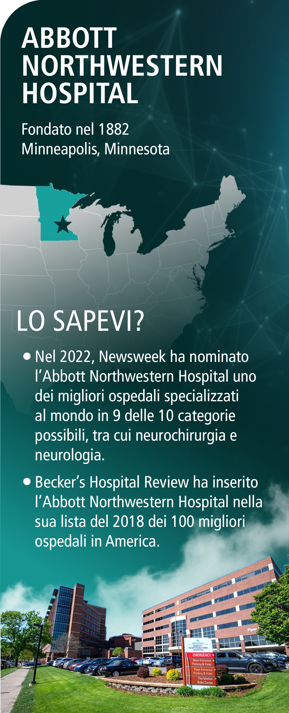 Allina Health Abbott Northwestern Hospital is a top hospital in the U.S.