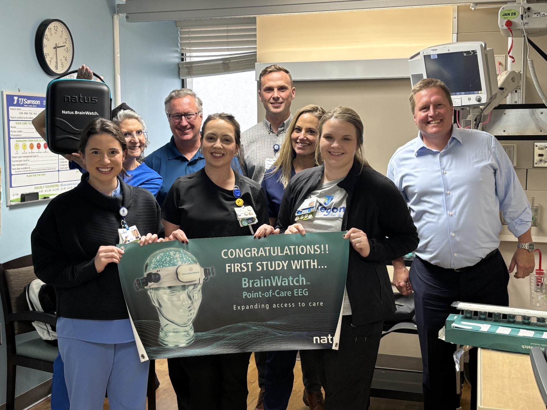 BrainWatch at TJ Samson community hospital